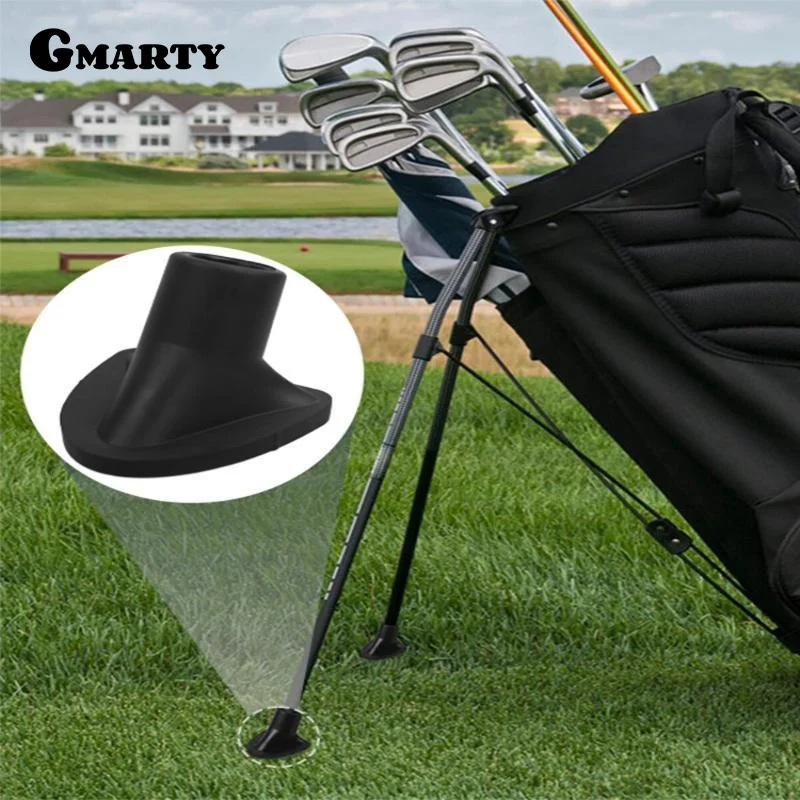 2Pcs Anti Slip Rubber Universal Golf Bag Stand Legs Golf Bag Feet Replacement Outdoor Sports Accessories