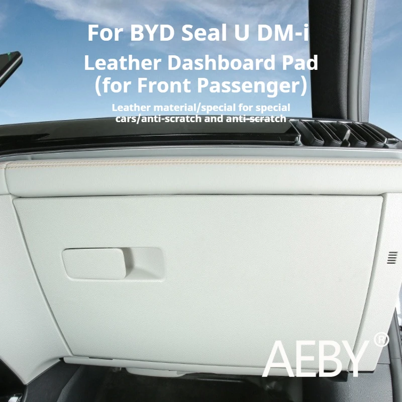 

AEBY For BYD Seal U DM-i 2020-2025 Front Seat Kick Pad, Waterproof Glove Box Protective Mat, Easy Installation Interior Styling