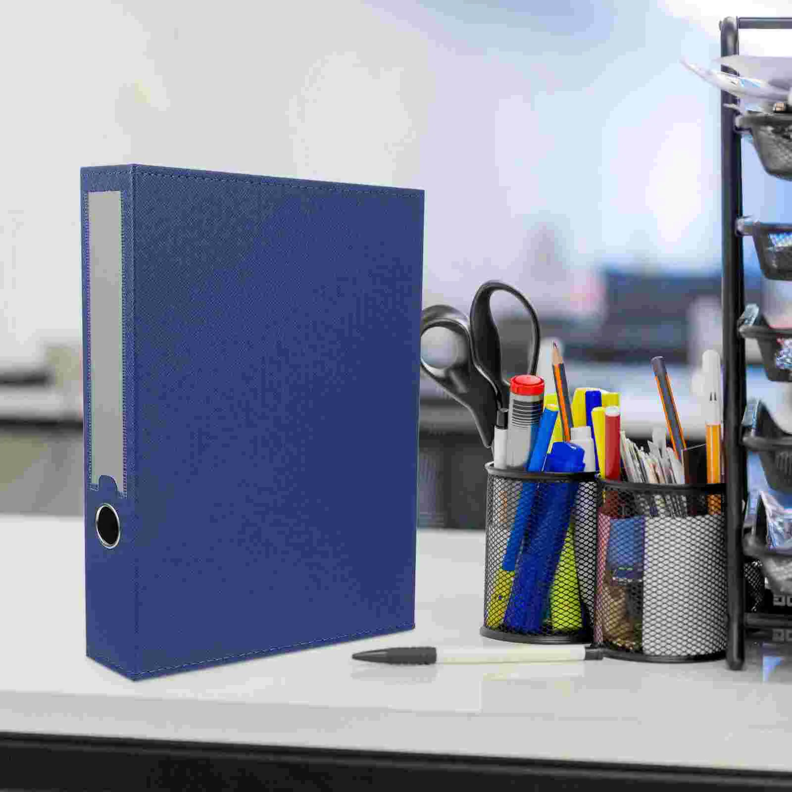 

Desk File Folder Organizer Household File Case Office Document Storage Organizer file organizer daily use desk organizer