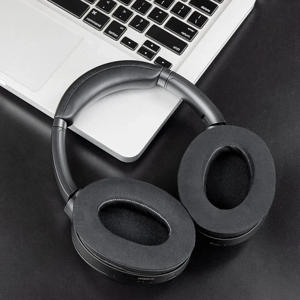 Cooling Gel Football mesh memory sponge Ear Pads for Sony WH-1000XM3 (WH1000XM3) Headphones ear pillow ear cushions
