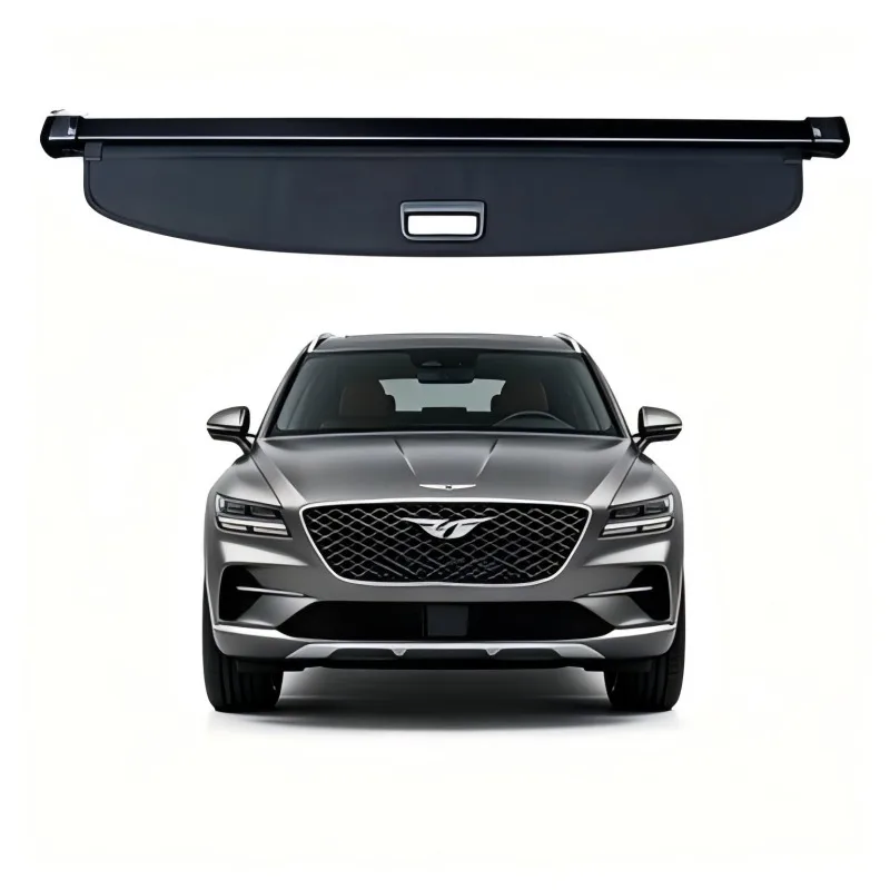 

Cargo Cover Trunk Privacy Shade Rear Security Partition Anti-Theft Shield Retractable Organizer for TGenesis GV70 2022-2025