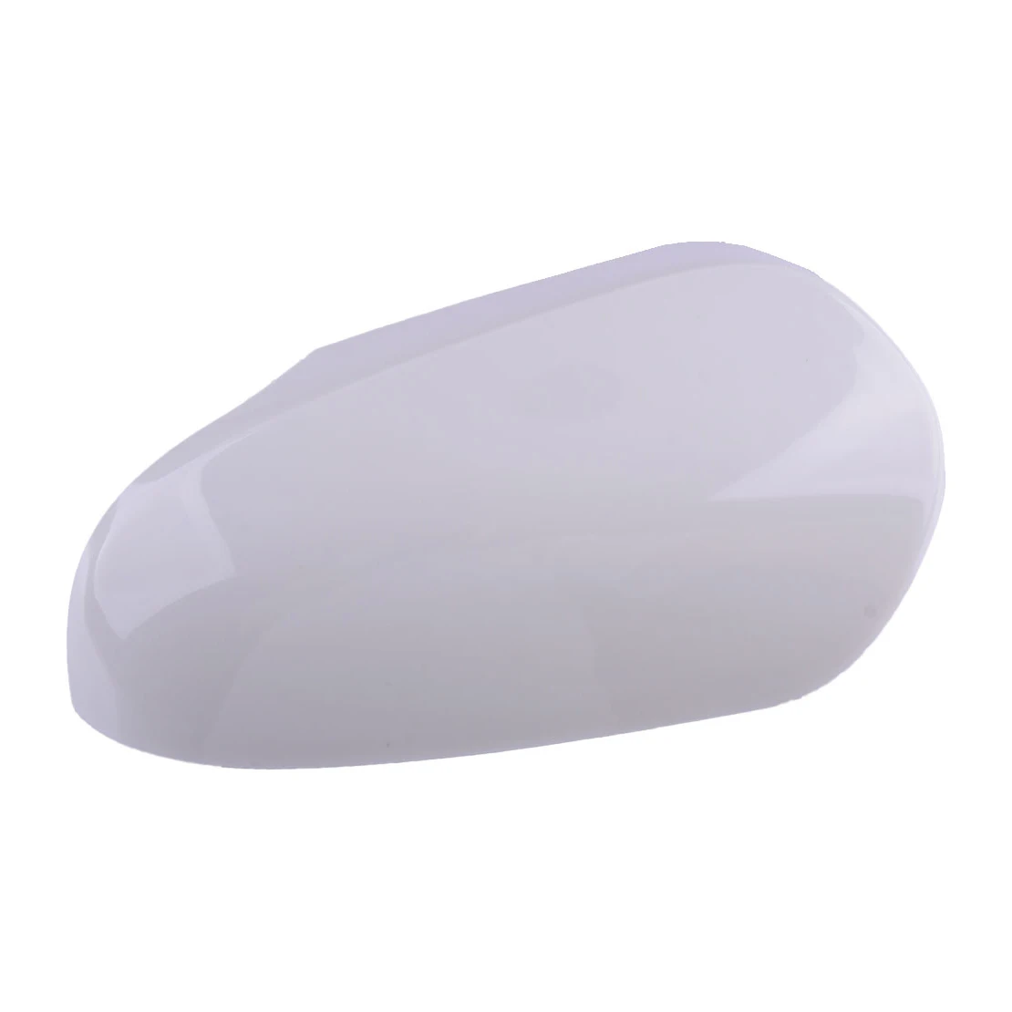 Car Left Side Wing Rearview Mirror Cover Cap Fit For Toyota Yaris 2012 2013 2014 2015 2016 2017 2018 2019 2020 White ABS