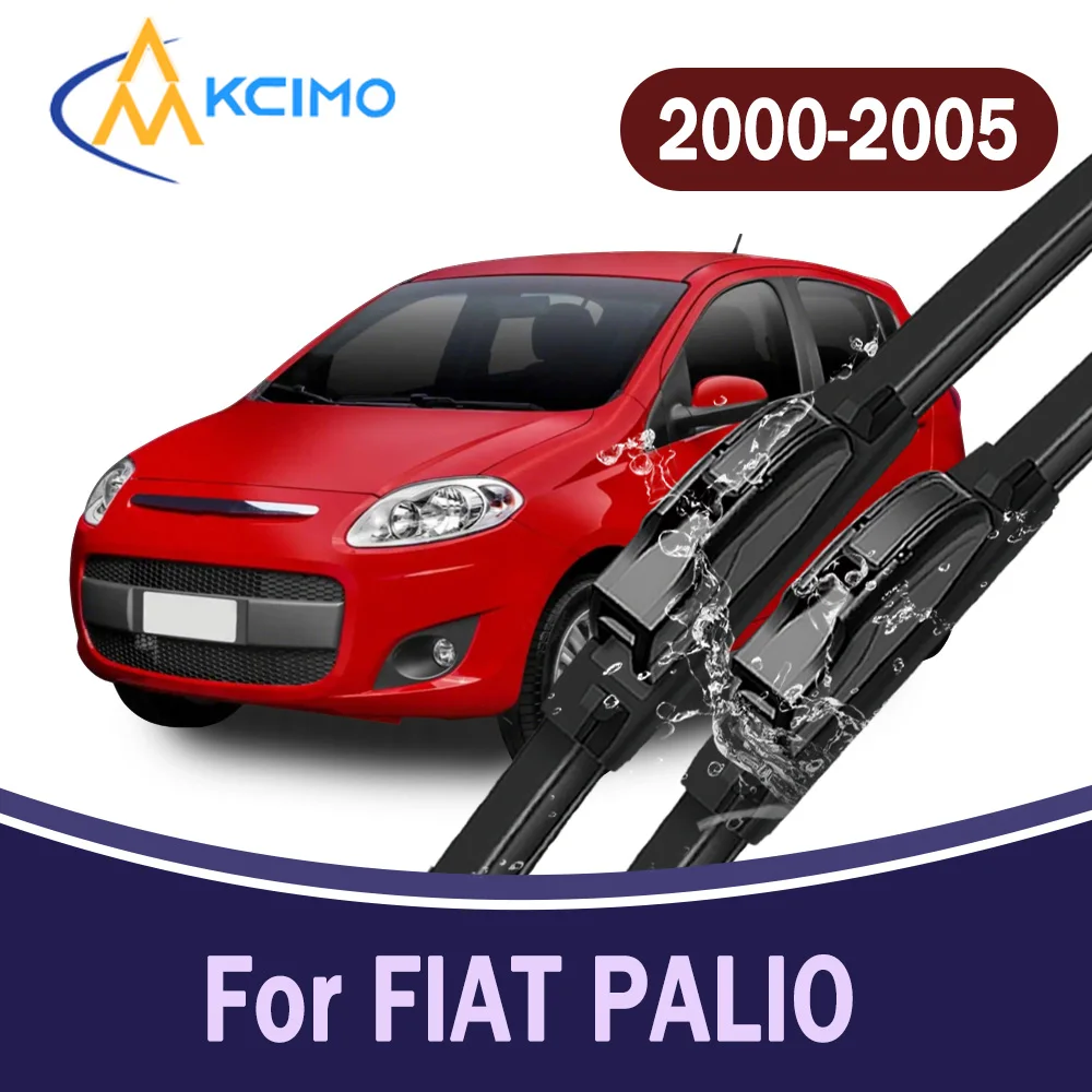 

All-Weather Front Windscreen Wiper Blades For FIAT PALIO Hatchback 2000-2005 High Quality Car Windshield Replacement Parts 2Pcs