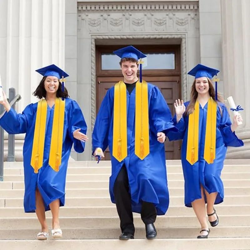 

Academic Graduation Dress Set University Photo Bachelor's/Master's/PhD Hats and Dress Set 4 Pieces
