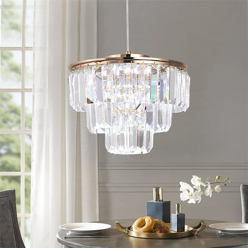 Crystal Indoor Chandelier Lamp Corridor Ceiling Light Pendant Bedroom Fixtures Luminarias Люстра Потолочная Hanging Home Decor