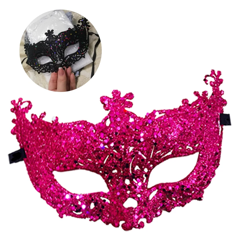 Mode venezia nische Maskerade Maske Frauen Mann Gentleman Abschluss ball Maske für Kostüm Weihnachten Halloween Cosplay Party Zubehör