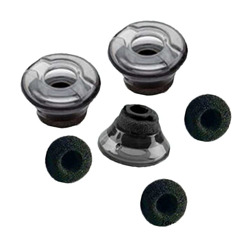 Bouchons d'oreille en mousse de silicone pour Communautés tronics Pro, Pro HD, bouchons d'oreille de remplacement, embouts d'écouteurs, mousse noire, accessoires banane, V5200