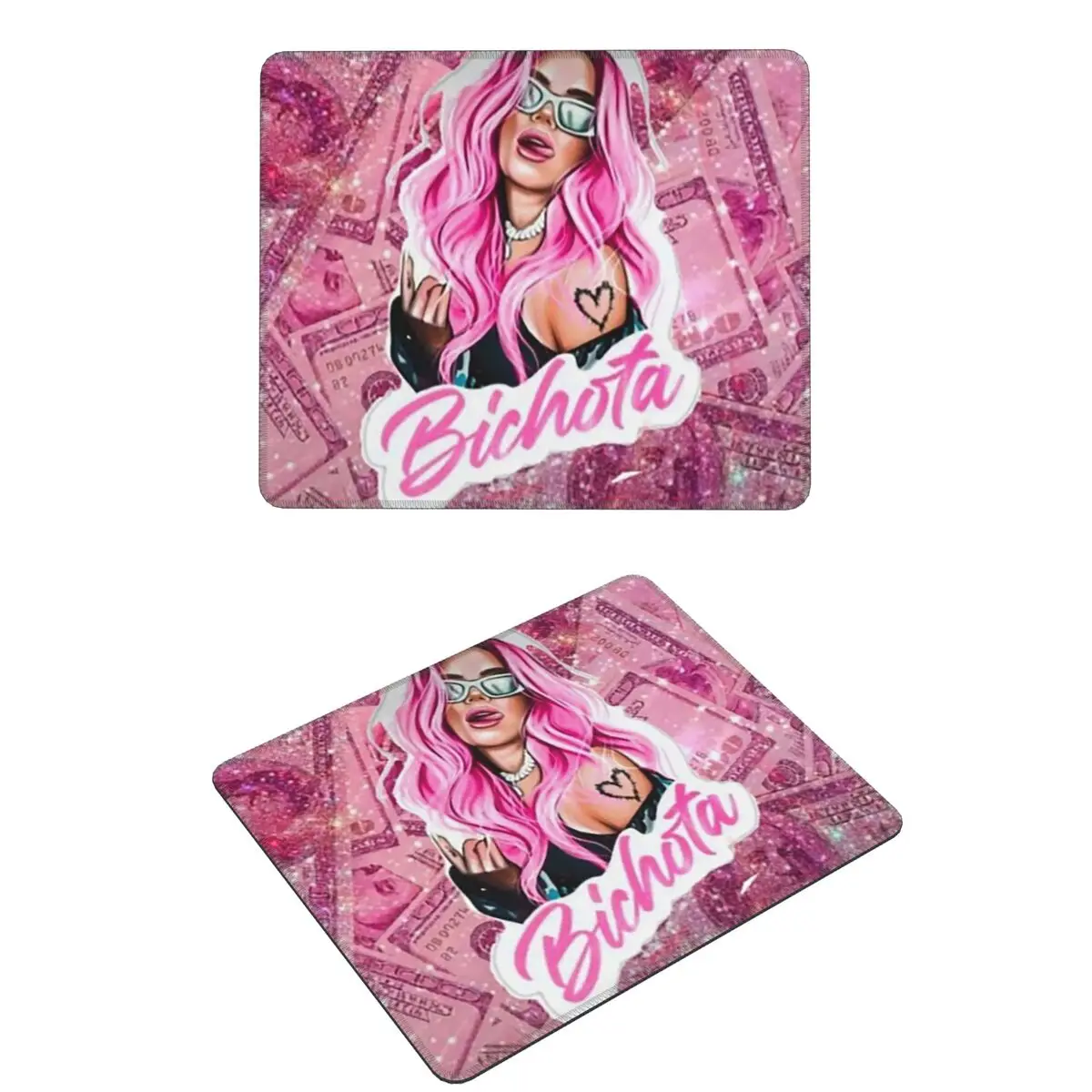 

Karol G Happy Valentines Day Mouse Pad Computer Keyboard Mouse Mat Gaming Laptop Desk Mat Office Table Mats