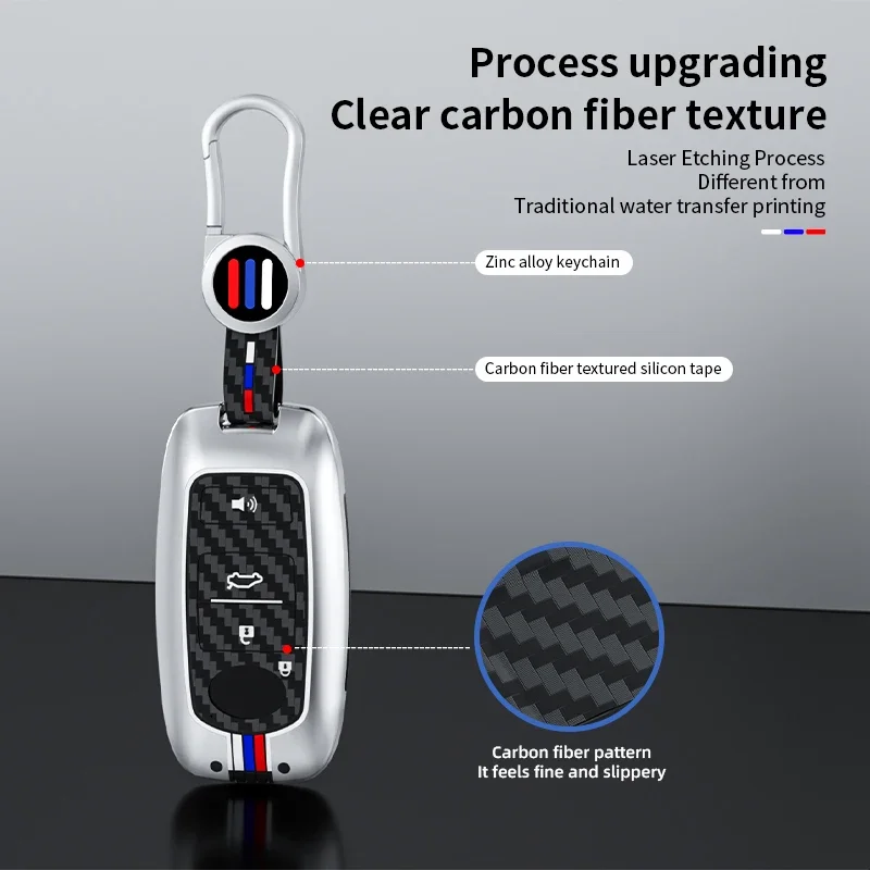 Для Toyota Yaris Ativ Raize Veloz Avanza Rush Perodua Daihatsu Malaysia Smart Remote Car Key Case Чехол Брелок Новый сплав цинка