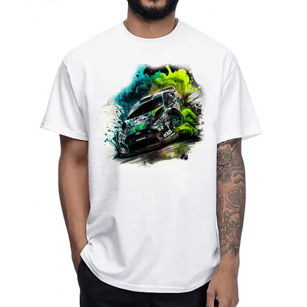 Ken Block 43 top men comic graphic Japanese t-shirts male streetwear clothing