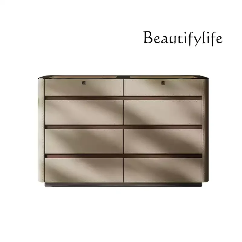 

Side cabinet Bedroom locker Household bedside wall storage cabinet Cloakroom Jewelry display cabinet