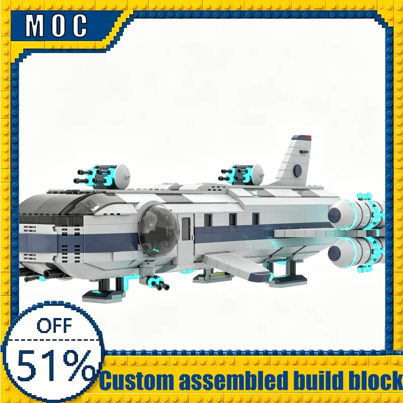 

NEW 2778PCS I.S.Sci-Fi Technology Spaceship MOC Building Blocks Space Puzzle Vessel Model Creative Assembly Educational Toy Gift