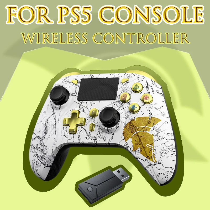 

For PS5 Console Wireless Gamepad W/ Turbo Dual Sense Vibrate Controller Programming Function Gaming Joystick Accessories