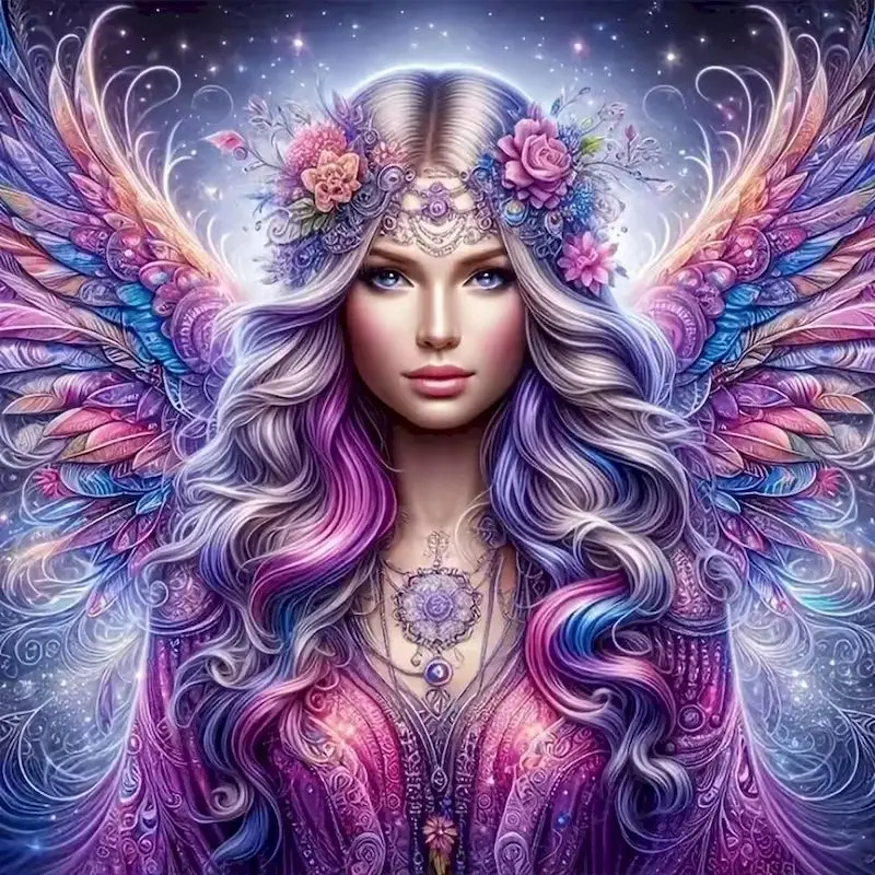

SDOYUNO 5D Diamond Painting Woman Portrait Mosaic Complete Kit Fairy Full Square Round Embroidery New Arrivals Home Decor Gift