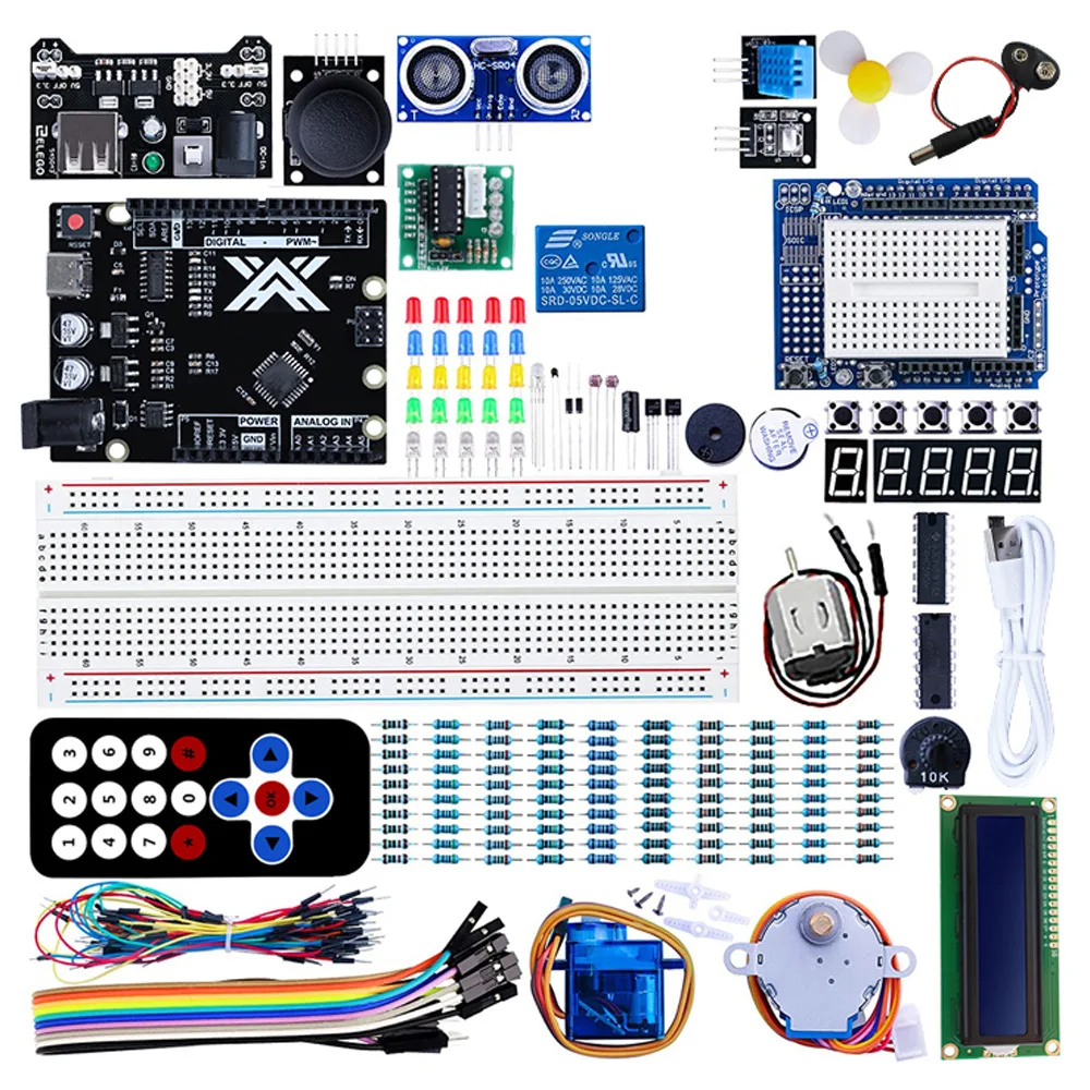 STEAM electronic programming learning components UNO R3 starter kit compatible with arduino creation guest suite