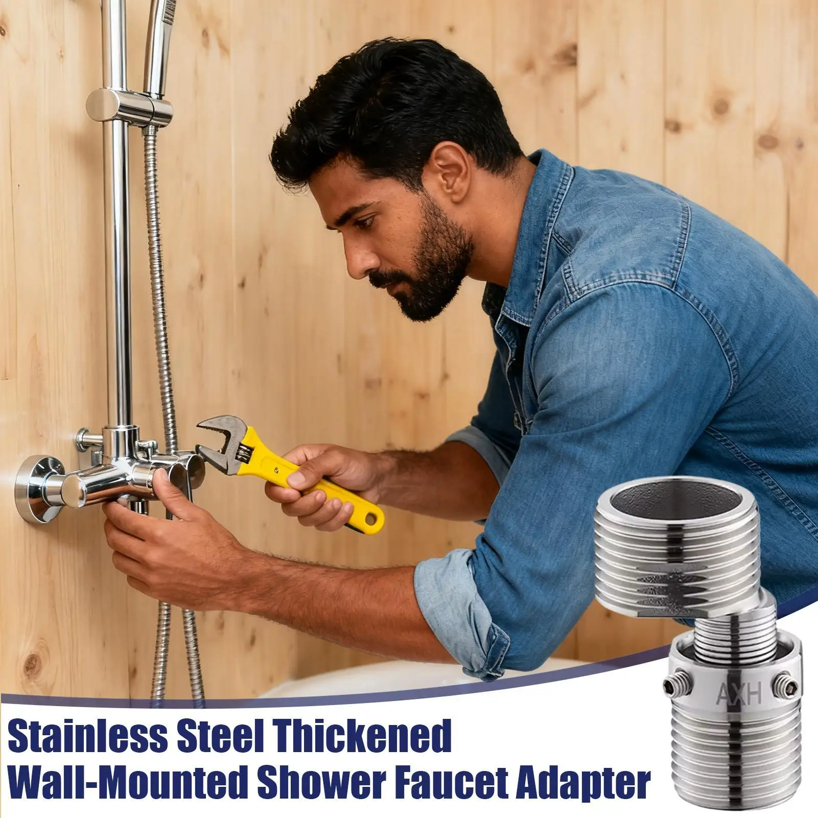 

Угловой адаптер для душа, вращающийся на 360 градусов разъем, настенный адаптер для смесителя для душа для сильного расхода воды, ванной комнаты, квартиры