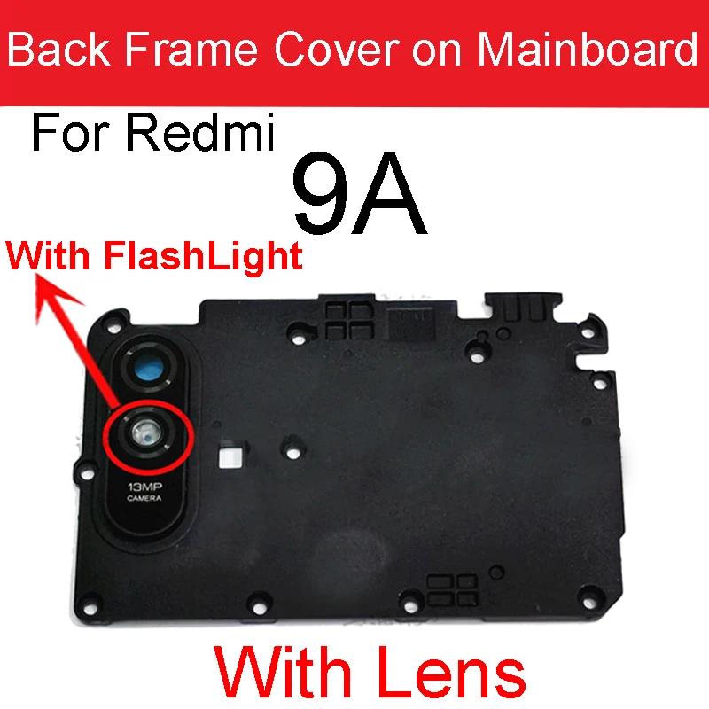 Mainboard Antenna Board For Xiaomi Redmi 8 8A 9 9A 9C 9T 10X 4G 5G 10XPro Motherboard Signal Frame Cover Antenna with Lens Frame