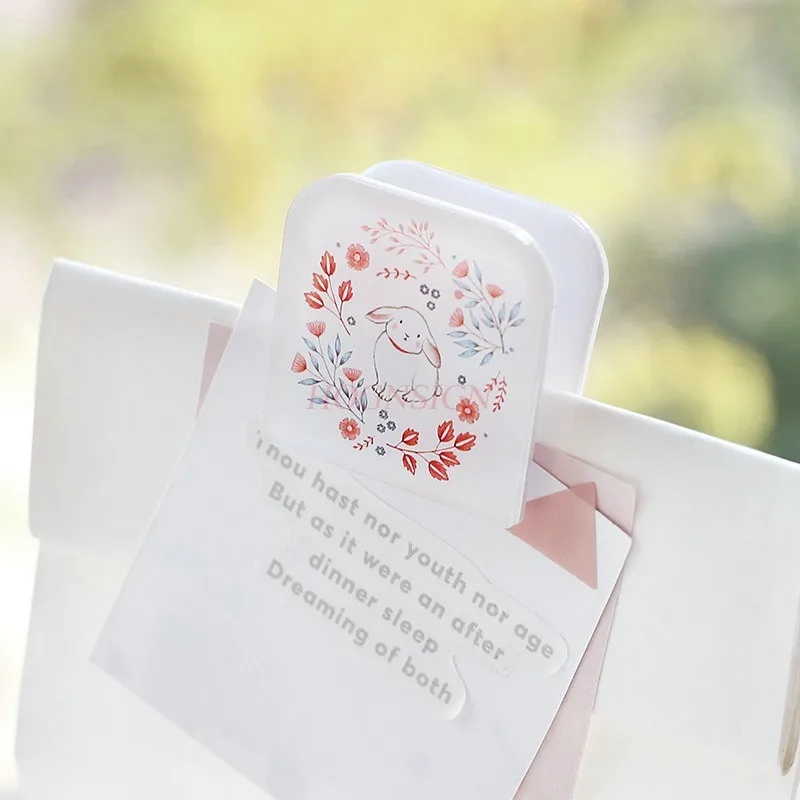 Desktop Stationery Art Style Color Plastic File Clip Mini Plastic Clip Exam Paper Ticket Clip