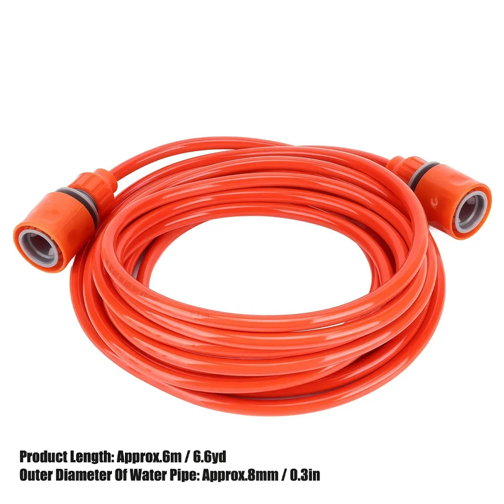 Explosion Proof Multipurpose Garden Hose 6 Meter High Pressure Soft Flexible Antifreeze Wear Resistant Plastic Water Pipe