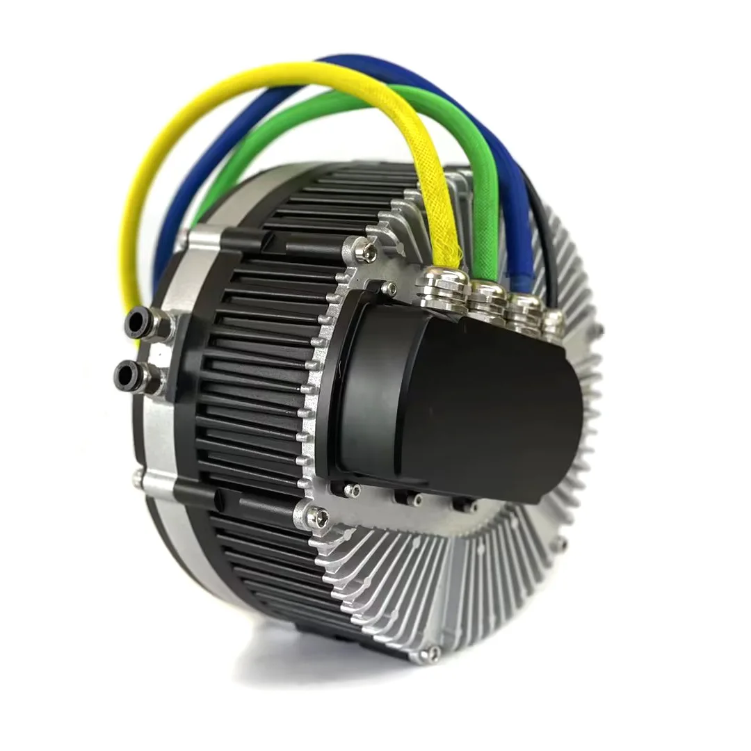 72V 11KW high efficiency disc motor, motorcycle motor