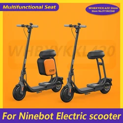 Original Seat for Ninebot F20 F25 F30 F40 Shock-absorbing  Modification Accessories Electric Scooter Multifunctional