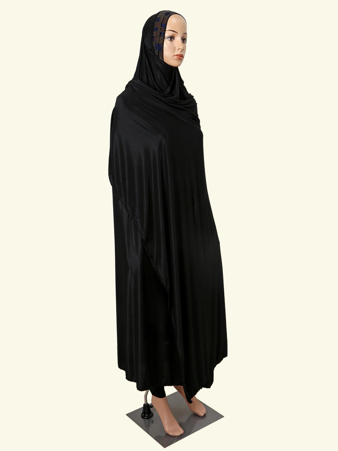 Ladies Long Sleeve Abaya Women Muslim Dress Dubai Turkey Ramadan Black Dress For Women New Fashion Abaya Modest Dress