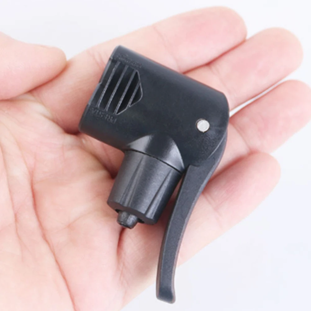 3 قطع من فوهة مضخة الهواء لأرضية الدراجة، محول مزدوج الرأس للصمامات البريطانية الأمريكية، سهل التوصيل، رأس مضخة بديلة للدراجة