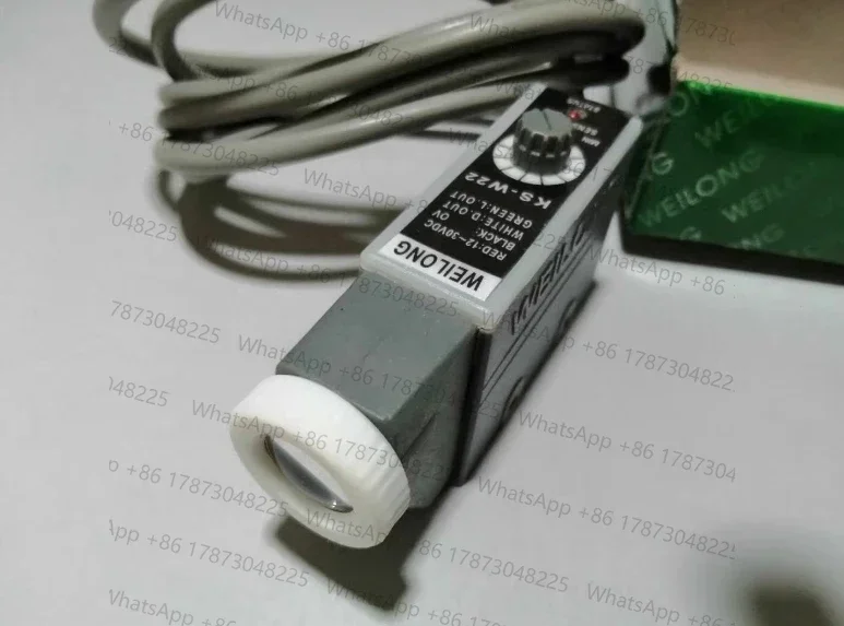 KS-W23 WEILONG Color Code Sensor  White Light Source NPN Bag Making Machine Photoelectric Switch Sensor Replace KS-C2W