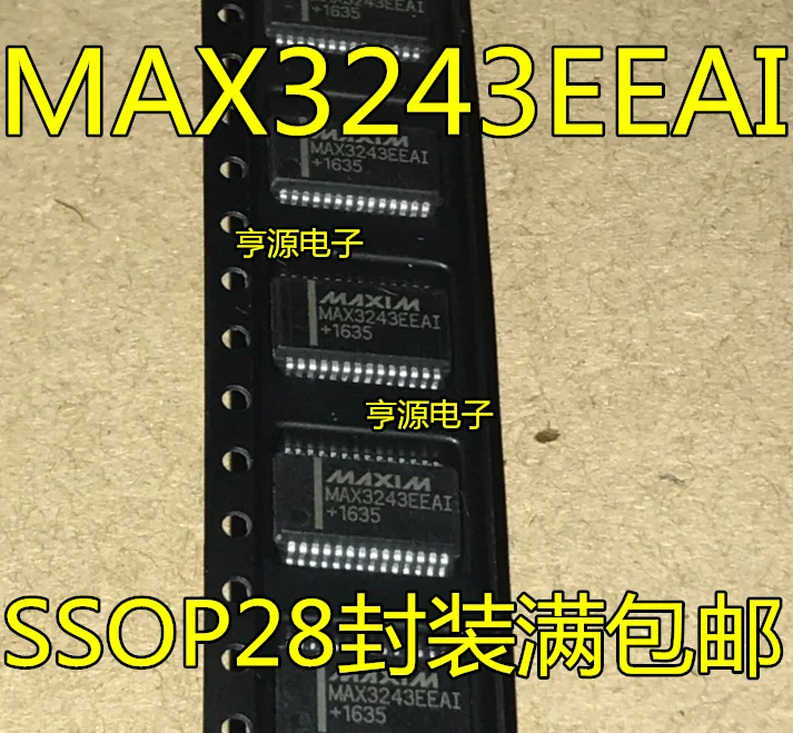 

50pcs/lot 100% new MAX3243EEAI+T MAX3243EEAI MAX3243 SSOP-28