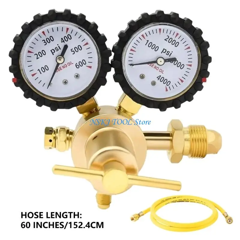 L8RC Professional Tool Double Pressure Gauges 0-600/800PSI For Easy Leak Detection