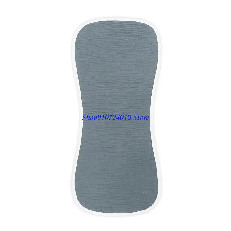 77HD 3 قطع من قماش التجشؤ للأطفال مصنوع من القطن يسمح بمرور الهواء، منشفة وجه مريحة للتسيل اللعاب