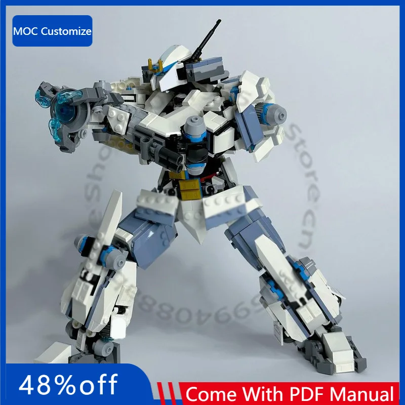 

1049 PCS Customize Titan Mech Modification MOC Customize Modular Building Block Creative Design Simple DIY Toy Christmas Gift