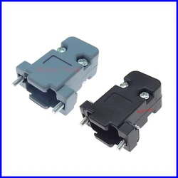 10Pcs Plastic Cover Housing Hood For D-SUB 9 Pin 2 Rows 2W2 2V2 DB9 Pin Serial RS232 connector