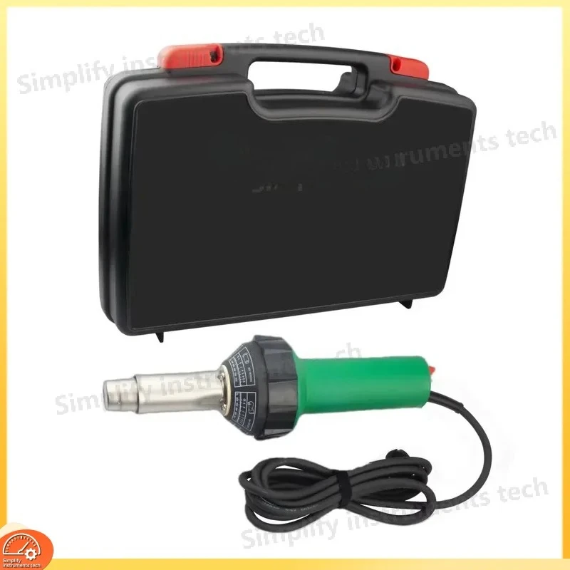 1600W Hot Air Welding Gun PVC HDPE Geomembrane Plastic Welder Handheld Heating Tool for Sports Floor Waterproof Tarp Repair