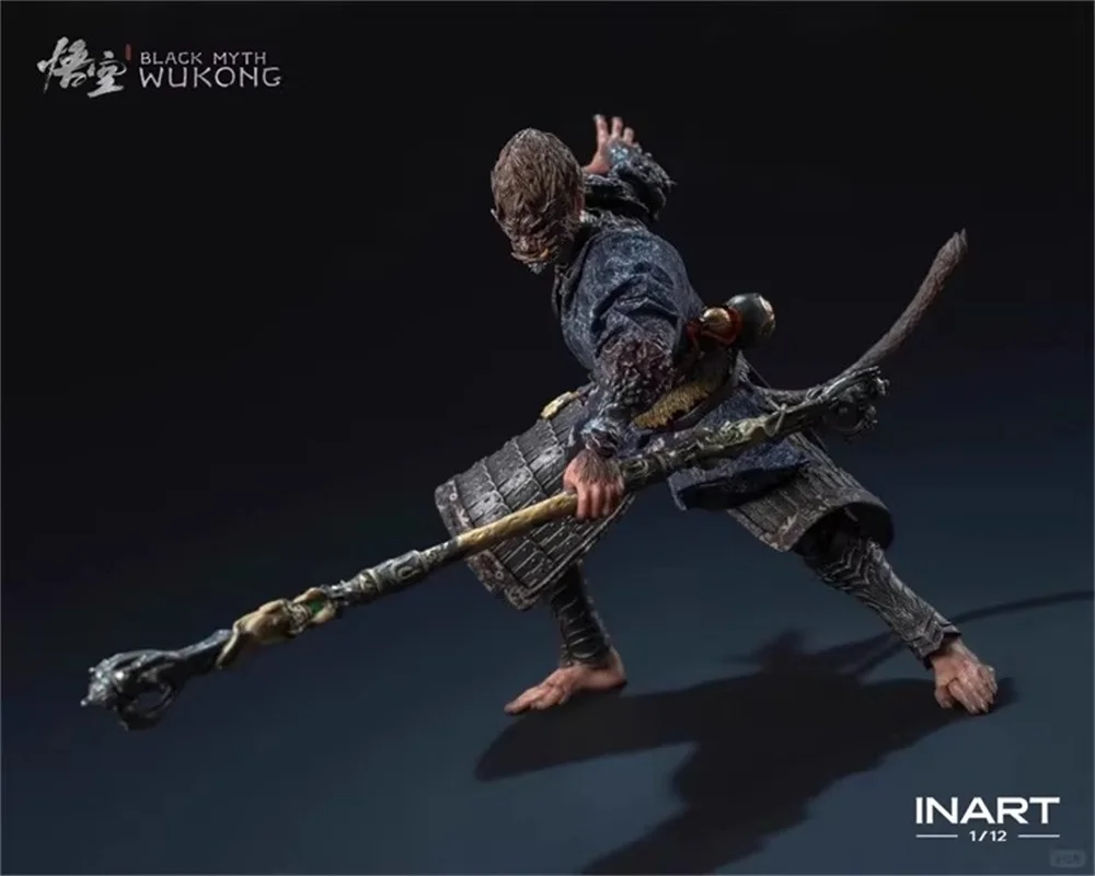 

1/12th INART MAG-G0002 The Journey to the West Sun Wu Kong Full Set Moveable Action Figure 2 Version Gift For Fans Collect