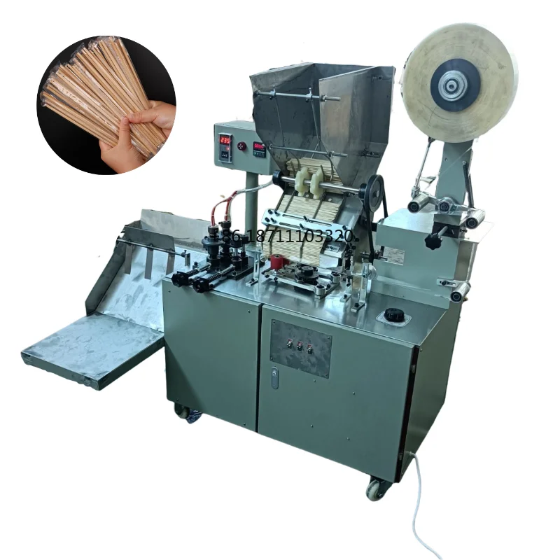 High Speed Automatic Single Toothpick Packing Machine Frequency conversion speed control Automatic counting