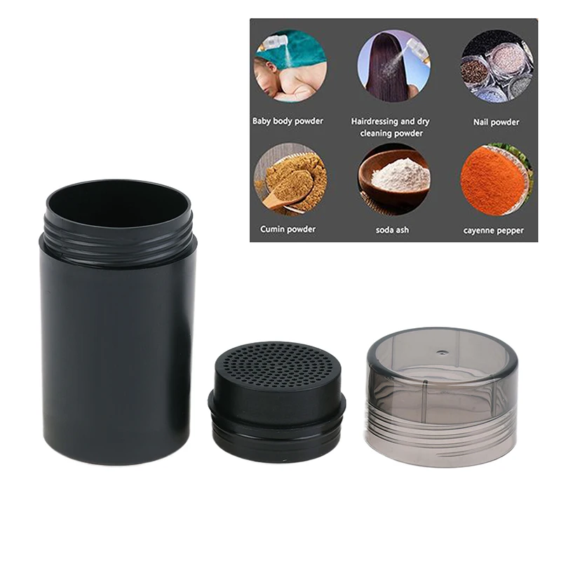 1 pçs 40/50/100ml garrafa de pó de talco recarregável dispensador de pó cosmético recipiente de pó de plástico garrafas vazias