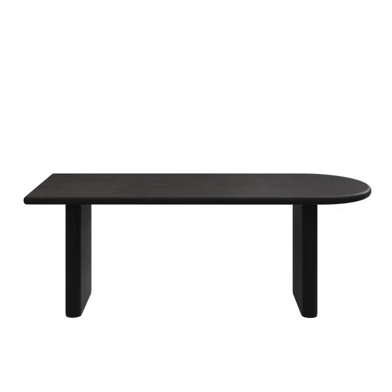 

Nordic solid wood dining table combination