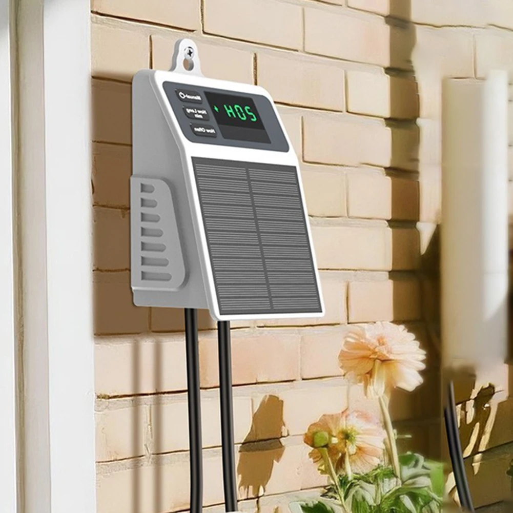 Solar Drip Irrigation System Automatic Watering Plants Supplies For Home And Garden Balcony Greenhouse Hanging Plants