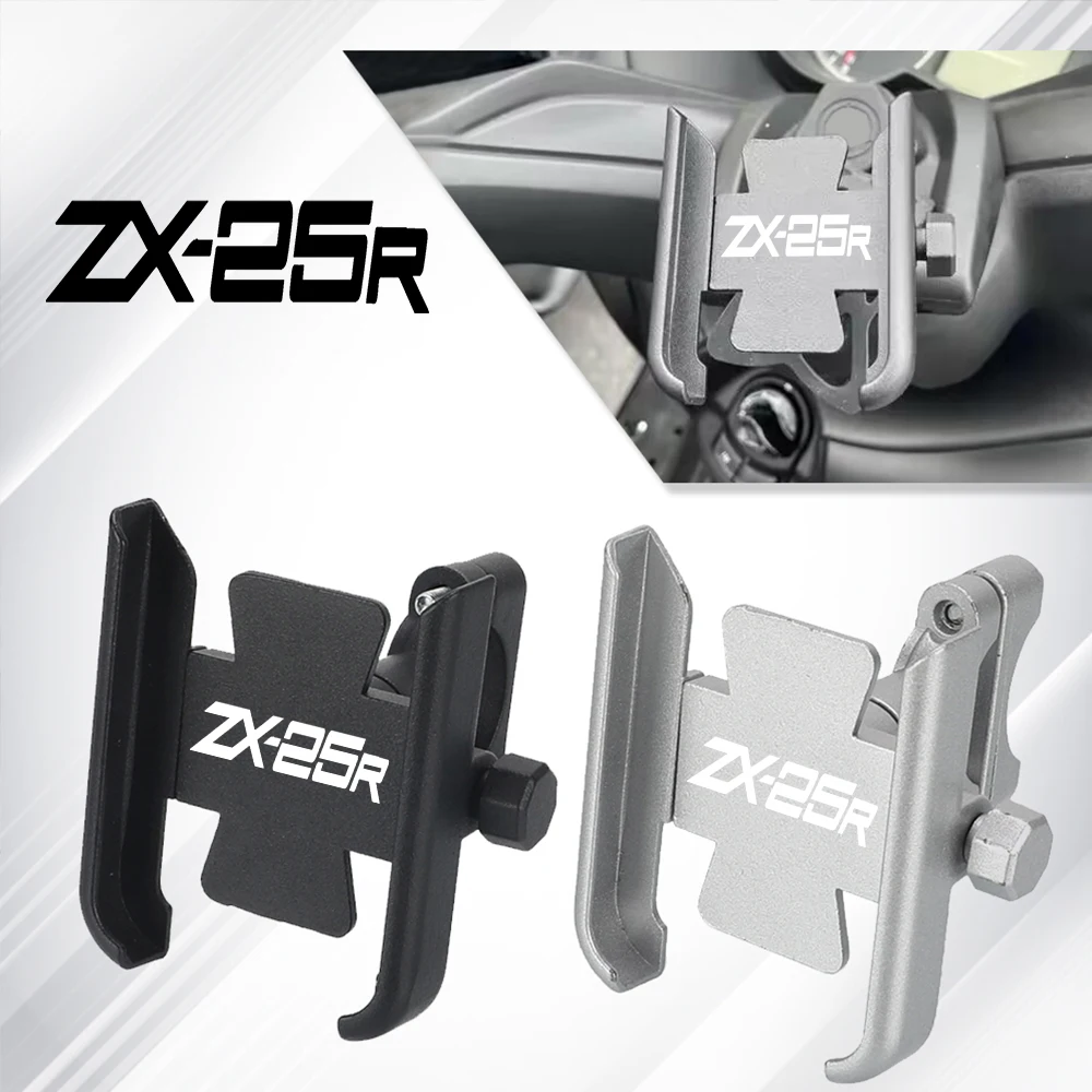 

For KAWASAKI Ninja ZX-25R ZX25R ZX 25R 2020 2021-2024 New Motorcycle Accessories Handlebar Mobile Phone Holder GPS Stand Bracket