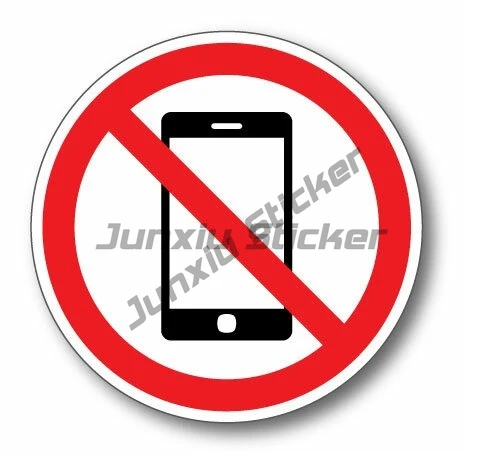 

No Mobile Phones Sticker Decal Safety Sticker