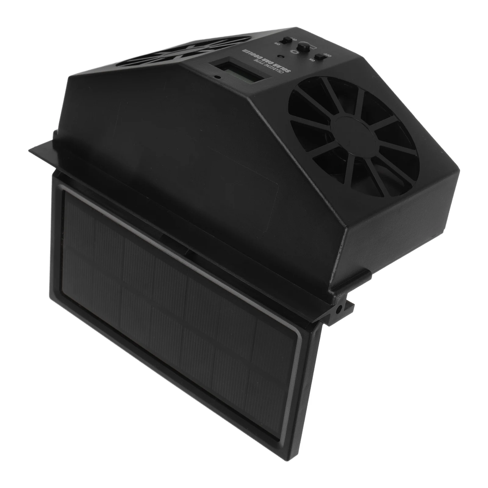 

Solar Car Fan for Cooling Accessories Chargeable Exhaust Abs Window Fans Vehicle Part Auto Fan Truck Ventilation