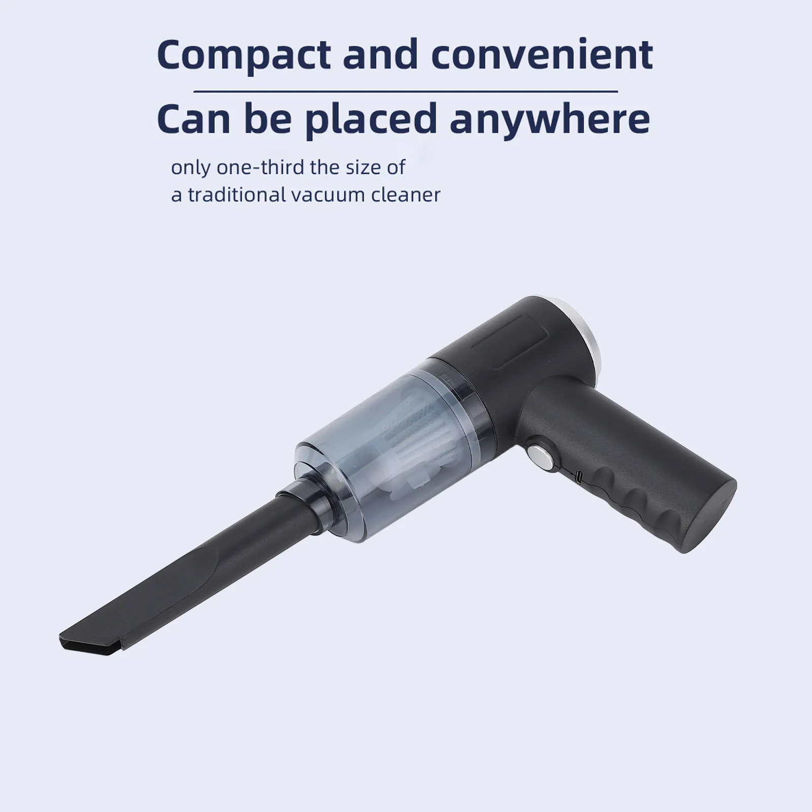 Handheld Vacuum Cleaner Computer Vacuum Cleaner Powerful Suction Cordless Rechargeable Multiple  Function for Office