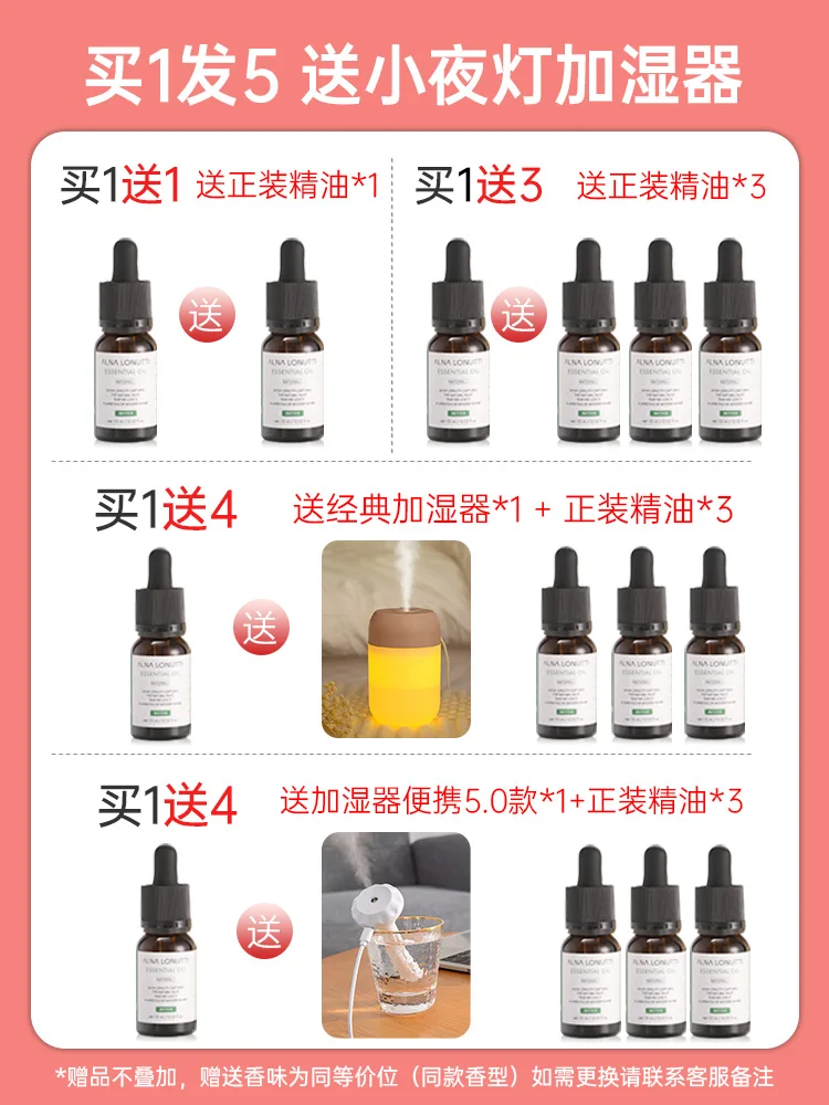 Aromatherapy essential oil vehicle mounted replenishing liquid special for humidifier Water soluble perfume Home fragrance