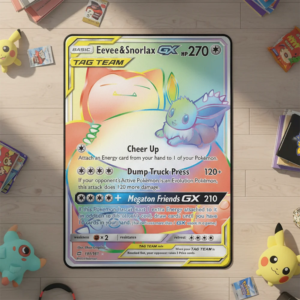 Anime Pokemon Card Eevee & Sno – Gaming Accessories For Kids recenzja i cena