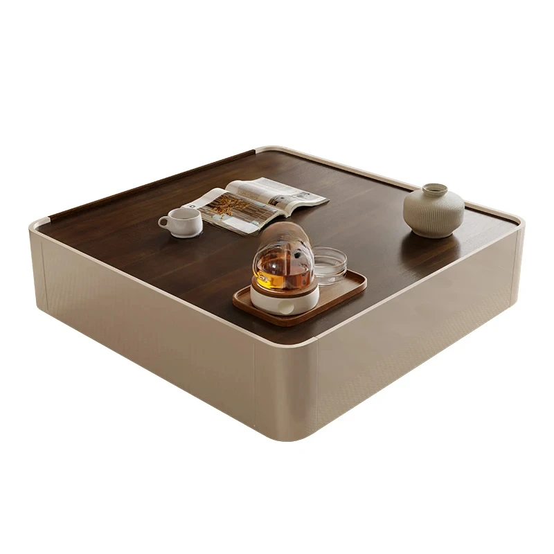 

Italian Light Luxury Large Apartment Square Coffee Table TV Cabinet Unit Modern Simple High-End Sense Creative Coffee Table