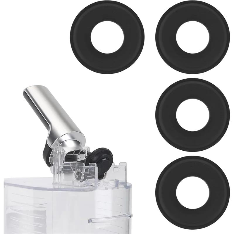 A02V-4Pcs Auslaufsichere Silikon Stopper Ersatz Für Ninja Slushi FS301/FS301C Gefrorene Trinken Maker Auslauf Stecker