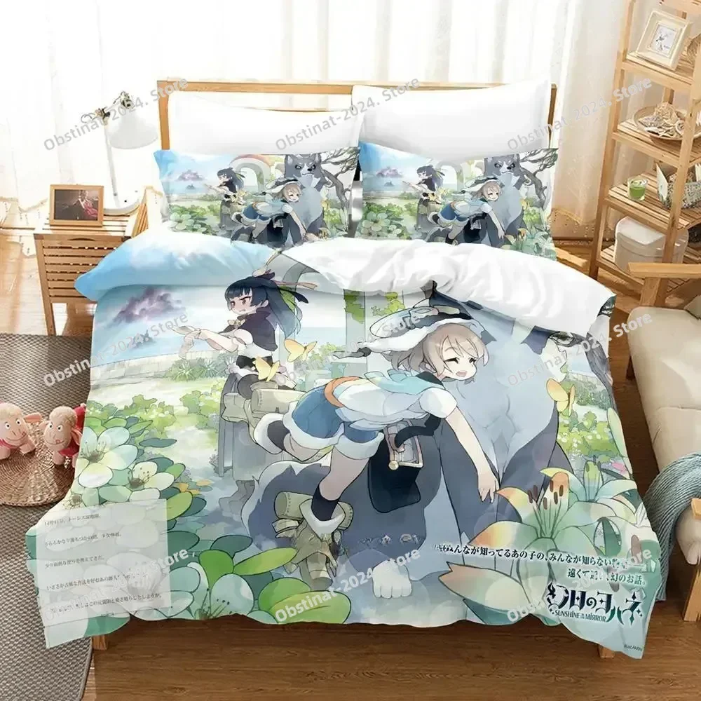 3d Print Yohane the Parhelion Sunshine in the Mirror Bedding Set With Pillowcase Bed Duvet Cover Single Double Queen King Size