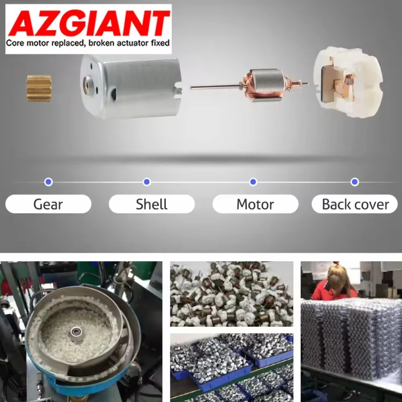 Front Sliding Door Central Control Lock Actuator Motor for 2005-2020 Peugeot Car Parts Micro DC Motor Engine Replacement DIY