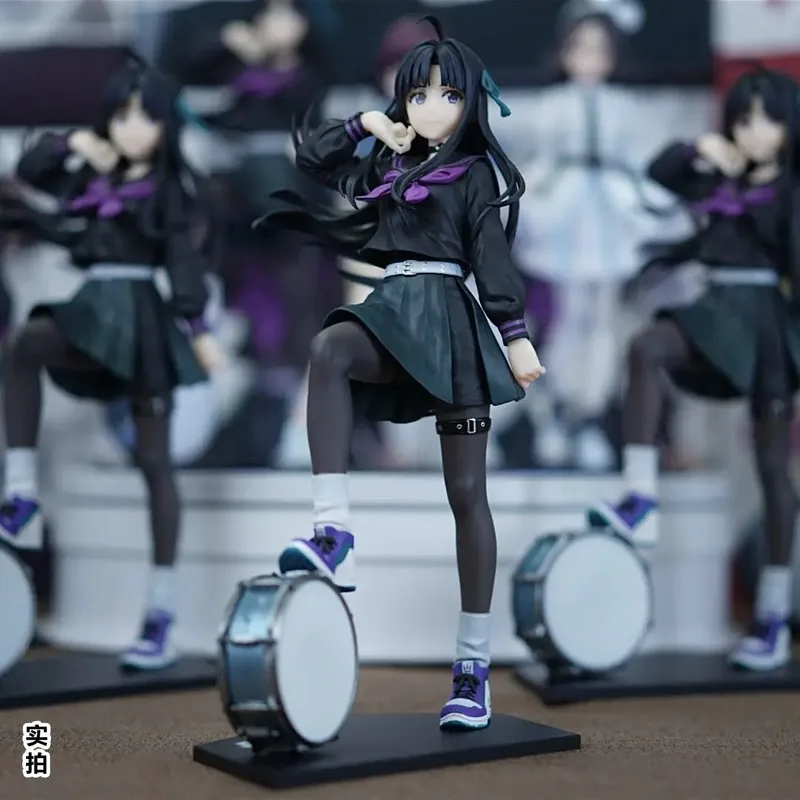 

Girls Band Cry Satochi Eboshi Anime Figure with Guitar PVC Collectible Model Toy for Display - GW